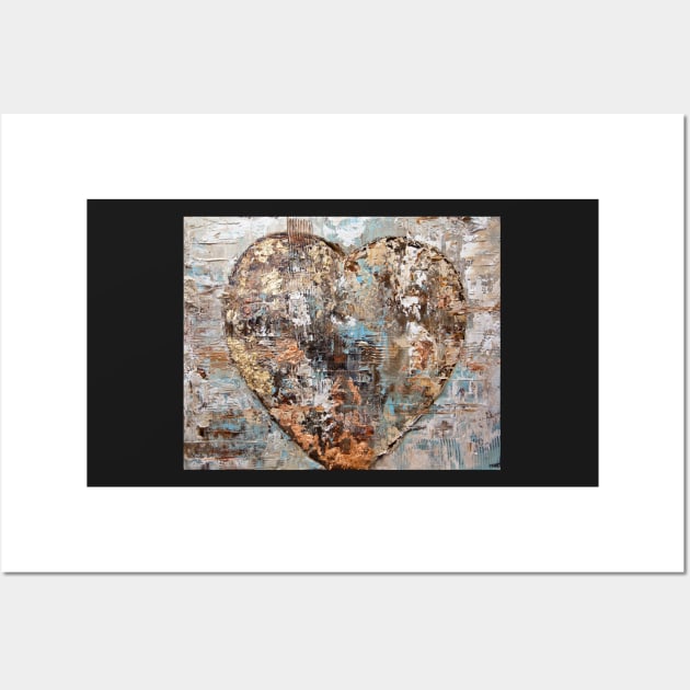 Artist's Heart Wall Art by osnattzadok